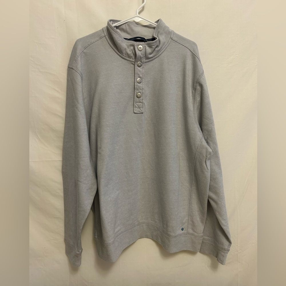Tommy Bahama Fleecebender‎ 1/4 Snap Collar Sweatshirt Size XXL